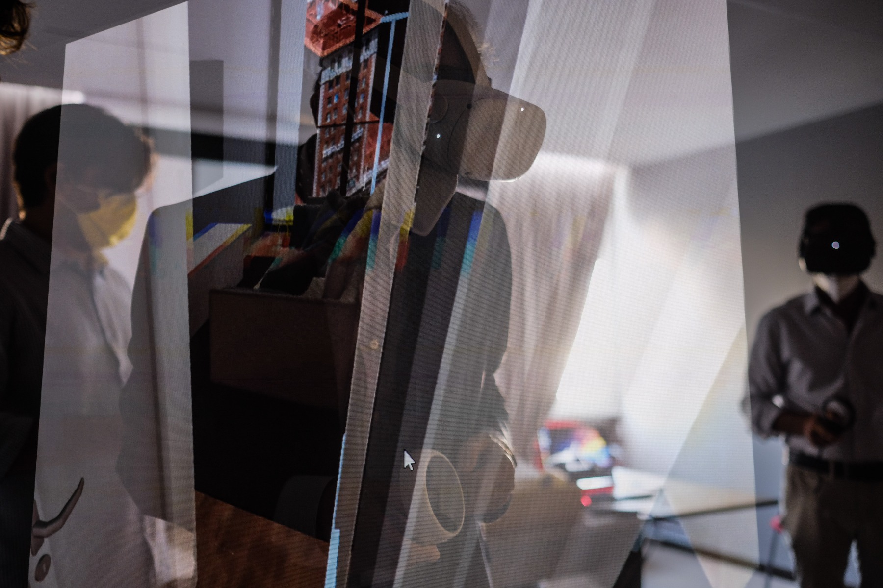 Brera Interni Event Showing Virtual Reality 