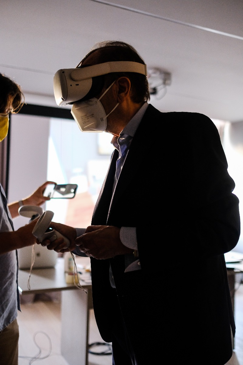 Brera Interni Oculus Quest Testing