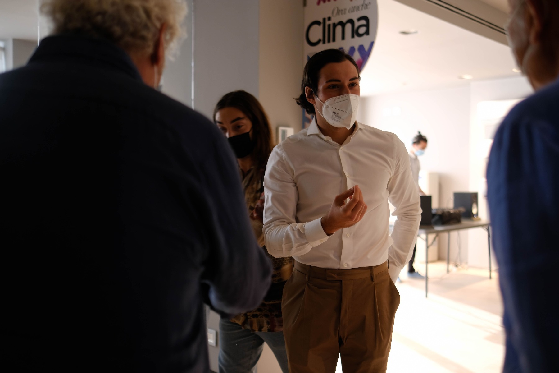 Brera Interni Event Founder Speaking About Project