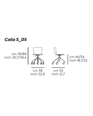 Sedia Midj Calla S-S_DS
