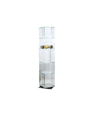 Bookcase Bonaldo Cubic Glass