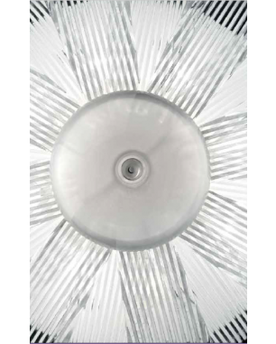 Barovier & Toso Plissè Lampada da Parete