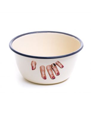 Enamel Bowl Seletti Fingers