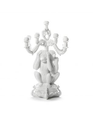 Seletti Three Monkeys Candle Holder 
