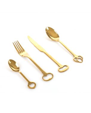 Cutlery Seletti Keytlery Gold