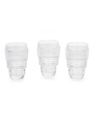 Seletti Machine Set di tre bicchieri