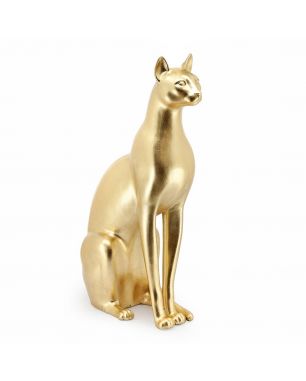 Scultura del gatto egiziano Abhika