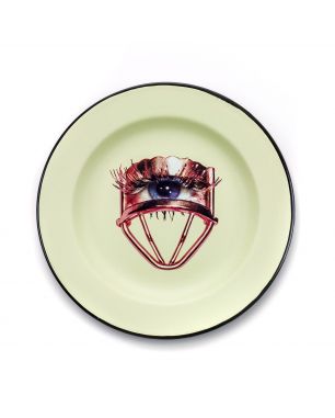 Enamel Plate Seletti Eye