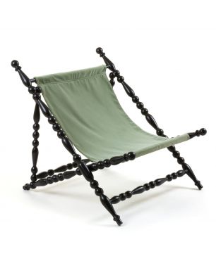 Seletti Green Foldable Deckchair