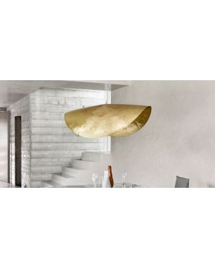 Lampada a sospensione Gervasoni Ottone 95 96 - Ottone 96 L120 x H42
