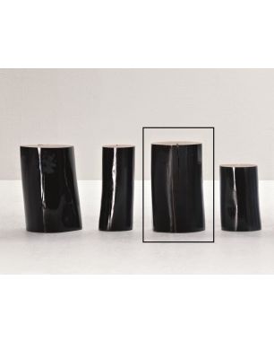 Tavolino Gervasoni Log S/M/L - Log L / L28/32 x H42 Nero