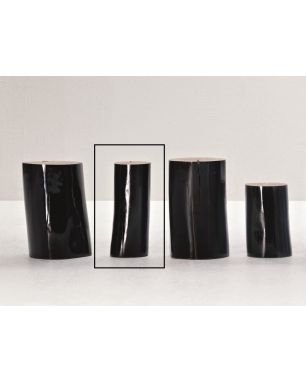Tavolino Gervasoni Log S/M/L - Log M / L18/22 x H42 Nero