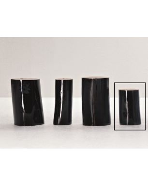 Tavolino Gervasoni Log S/M/L - Log S / L18/22 x H32 Nero