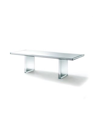 Glas Italia Prism Mirror Table