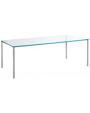 Glas Italia Steel Table
