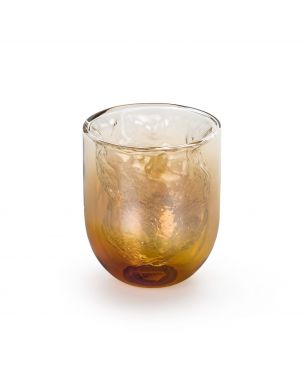 Glass Set of Six Seletti Meteorite