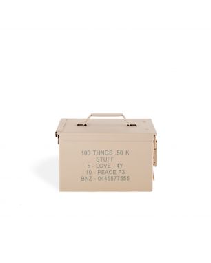 Metal Box Seletti Peace Bullet