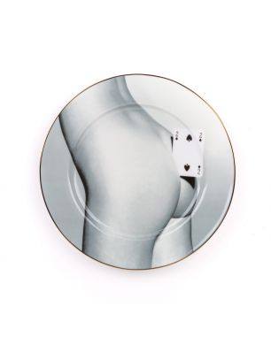 Plate Seletti Two of Spades