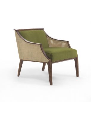 Porada Liala Straw Armchair
