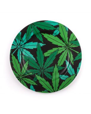 Porcelain Plate Seletti Weed