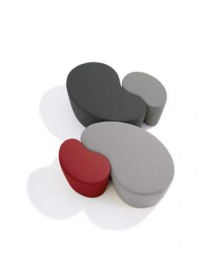 Pouf in pelle Bonaldo Cube