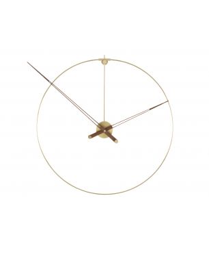 Ligne Roset Pik Clock Brass Clock 