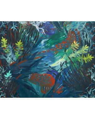 Pierre Frey Fond Marin Wallpaper