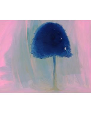 Pierre Frey L'arbre bleu Wallpaper