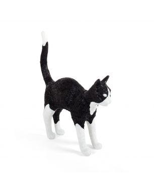 Lampada Seletti Jobby The Cat - Nero/Bianco