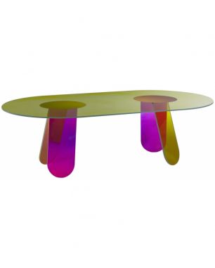 Table Glas Italia Shimmer