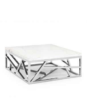 Abhika Stick Marble Small Table 