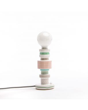 Lampada da tavolo Seletti Moresque Squared