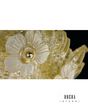 Barovier & Toso e Lampada da Parete Toso Grand Hotel