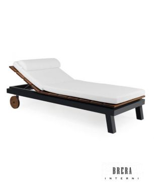 Lettino prendisole Braid Tecla
