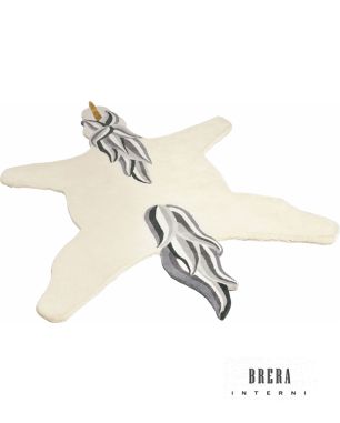 Tappeto Sitap Celestia - Nero/Bianco (Bianco/Nero)