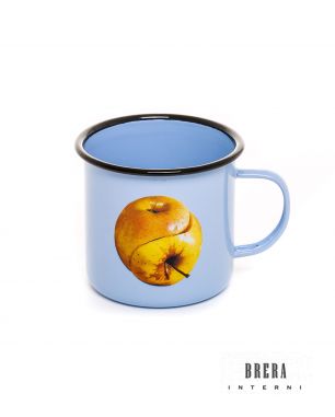 Tazza smaltata Seletti Mela