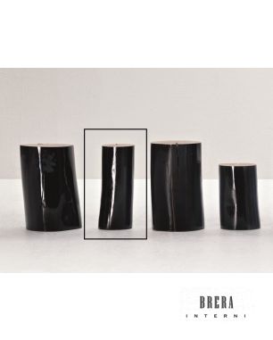 Tavolino Gervasoni Log S/M/L - Log M / L18/22 x H42 Nero