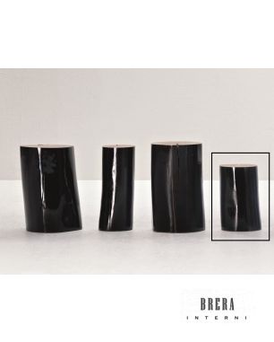 Tavolino Gervasoni Log S/M/L - Log S / L18/22 x H32 Nero