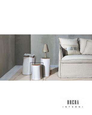 Tavolino Gervasoni Log S/M/L - Log S / L18/22 x H32 Bianco