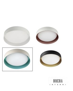 Lampada Linea Light Crew - Sablé + Verde