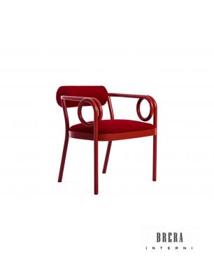 Poltrona Gebrueder Thonet Vienna Loop Lounge 