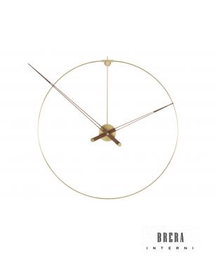 Ligne Roset Pik Clock Brass Clock 