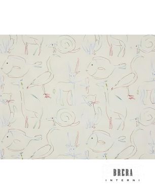 Tessuto Pierre Frey Bestiaire Enchante 