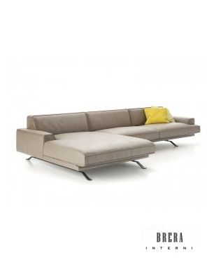 Divano Bonaldo Slab Plus Pelle Capri