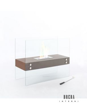 Caminetto in pietra Theremin