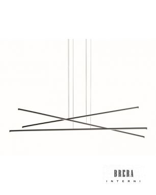Lampada a sospensione dritta Linea Light