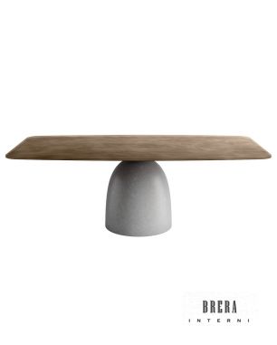 Lago Janeiro Shaped XGlass Table