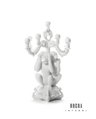 Seletti Three Monkeys Candle Holder 