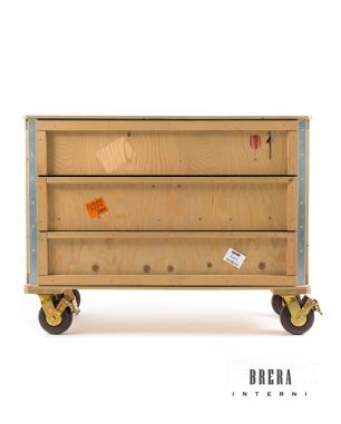 Chest of Drawers Wheels Seletti Export Como