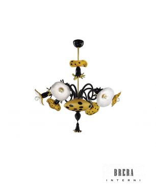 De Majo Afrika Pom Pon Chandelier